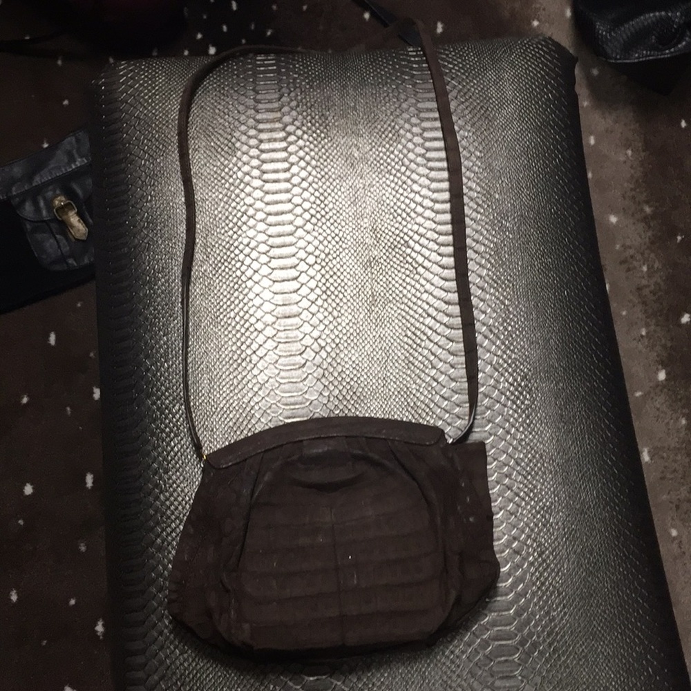Nancy Gonzalez genuine crocodile clutch